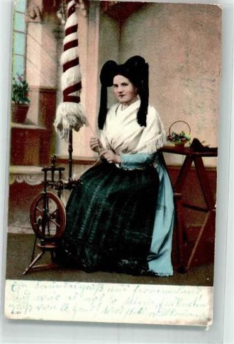 1906 Tracht Frau
