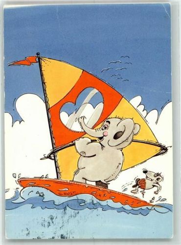 vermenschlicht Elefant Maus Surfen