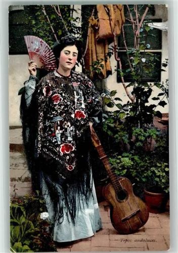 Tracht Andalusien Photpchromiekarte 9414