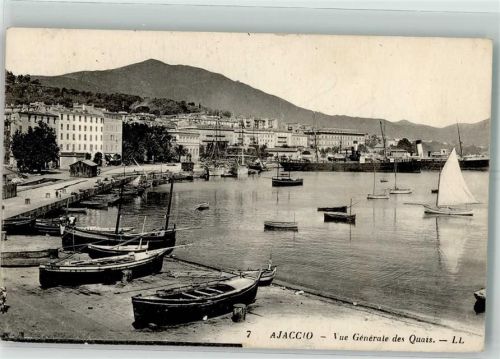 Ajaccio 1931 Hafen