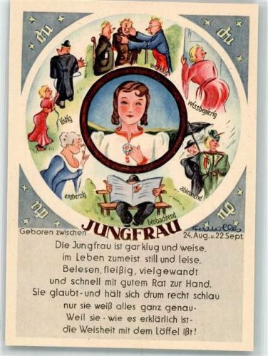 Jungfrau sign. C.H. Müller