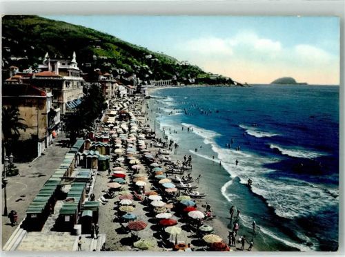 Alassio Schwimmbad Strand