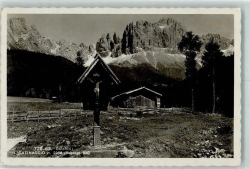 Bozen 1935 Rosengarten Wegkreuz Foto Vera