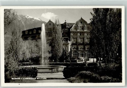 Meran 1943 Krankenhaus Militär