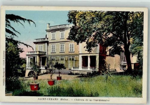 Saint-Verand 1941 Schloss Chateau de la Chardonniere