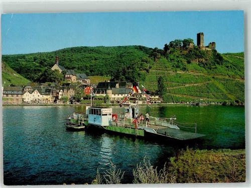 Beilstein 1992 Fähre Burg Metternich