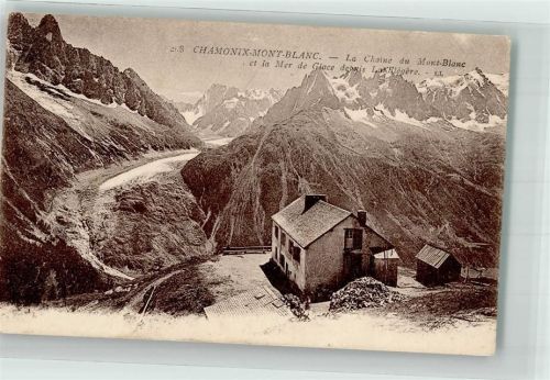 Chamonix-Mont-Blanc 1928 Gasthaus Gletcher