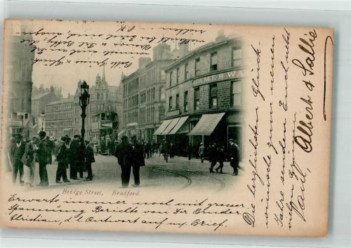Bradford 1901 Bridge Street Straßenbahn