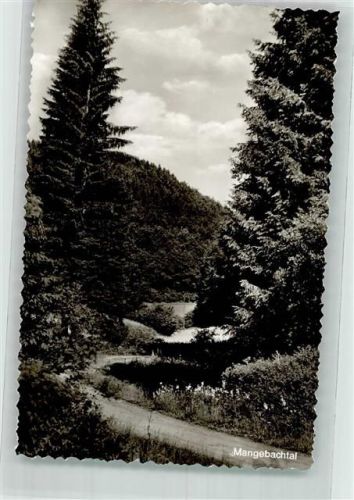 Wingeshausen Mangebachtal Ort lt. Verlag
