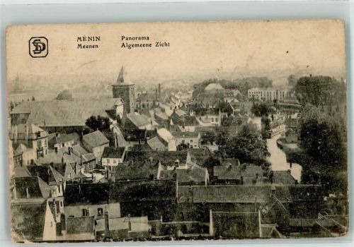 Menen 1917 Feldpost Bayr.R.J.R.