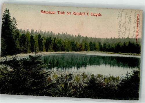 Rehefeld-Zaunhaus 1921 Schwarzer Teich Erzgebirge