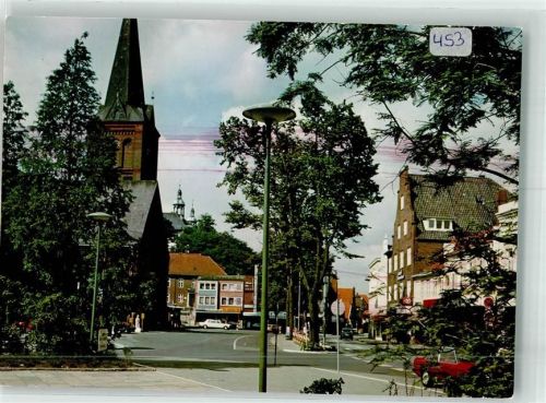 Plön Markt mit Nikolaikirche