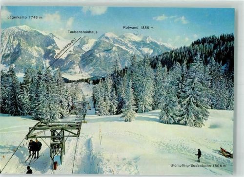 Spitzingsee Winter Stümpfling-Sesselbahn Jägerkamp Taubensteinhaus Rotwand
