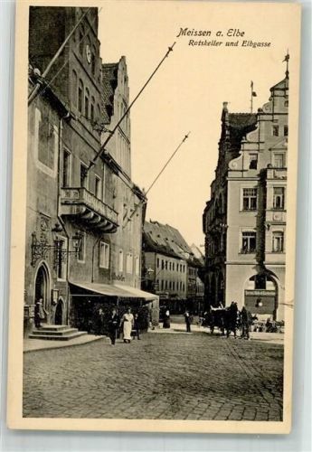 Meißen Elbgasse Ratskeller