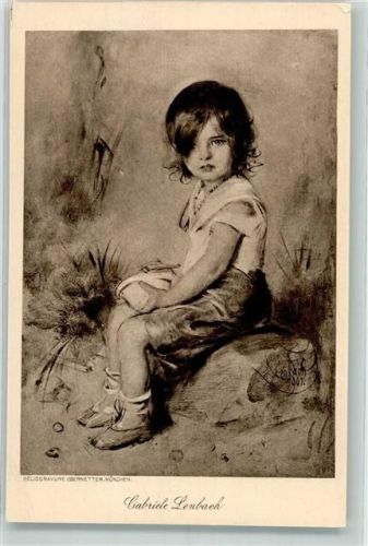 Gabriele Lenbach Heliogravure