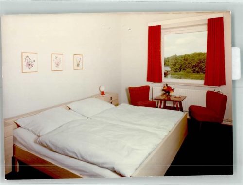Warder Gasthaus am See Pension Ort handschriftlich Foto Original aus Archiv eines Ansichtskartenverlags