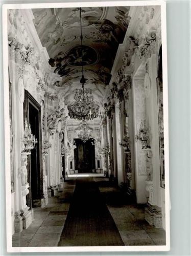 Ludwigsburg Östliche Spiegelgalerie im Residenzschloss Foto Original aus Archiv eines Ansichtskartenverlags Ort handschriftlich
