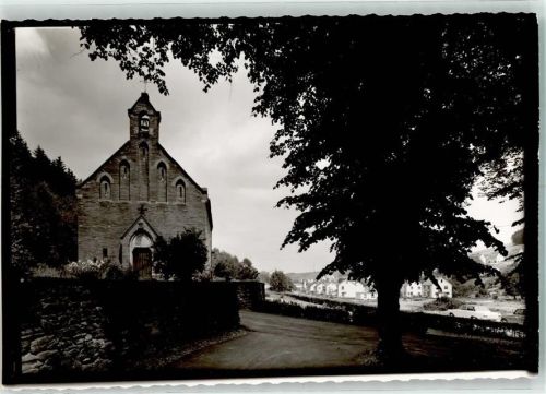 Bestwig Foto Original aus Archiv eines Ansichtskartenverlags Ev. Kirche Ort handschriftlich