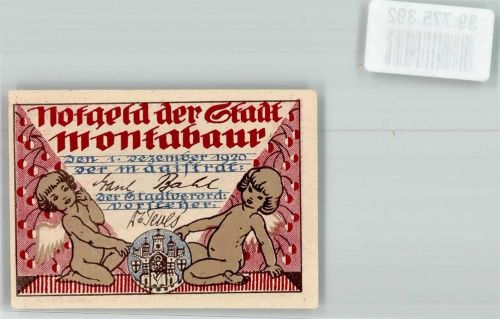 Montabaur 1920 10 Pfennig No. 061152