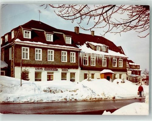 Winterberg Winter Gasthaus Ort handschriftlich Foto Original aus Archiv eines Ansichtskartenverlags