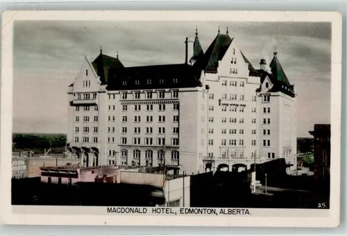 Edmonton 1951 Hotel Macdonald Foto AK
