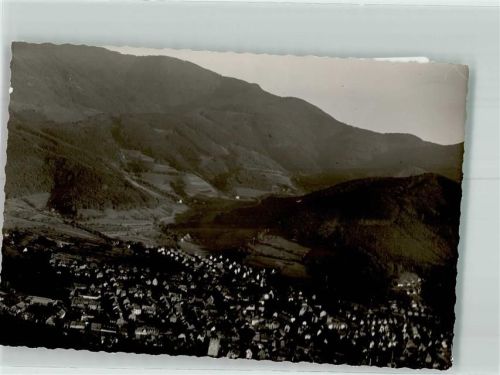 Waldkirch Fliegeraufnahme Ort handschriftlich Foto Original aus Archiv eines Ansichtskartenverlags