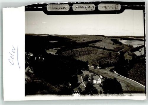 Geisweid Foto Original aus Archiv eines Ansichtskartenverlags Vogelschau Ort handschriftlich