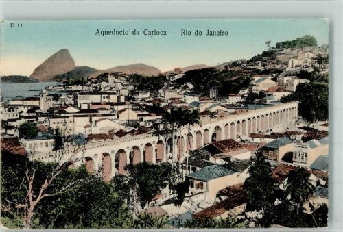 Rio de Janeiro 1908 Aqueducto da Cariaco