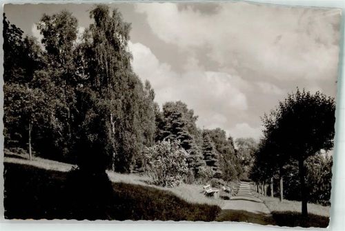 Bad Randringhausen Ernstmeiers Moor Kurpark Foto Original aus Archiv eines Ansichtskartenverlags Ort handschriftlich