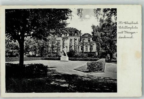 Mönchengladbach 1931 Kriegerdenkmal Schillerplatz