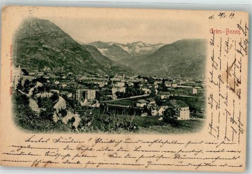 Bozen 1899 Gries