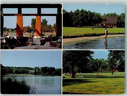 Hinsbeck 1980 Schwimmbad Hotel Krickenbeck