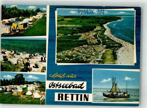 Rettin Campingplatz Fliegeraufnahme vom Ort an der Ostsee Krabbenkutter Strand Fotograf Pilgrimm