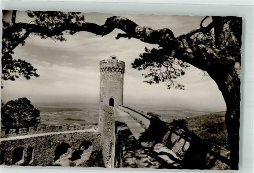 Auerbach Schloss Auerbach Wehrgang mit Nordturm