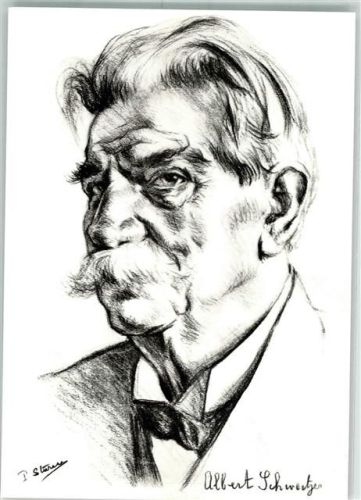 Albert Schweitzer Porträt Medizin