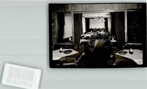 Giershausen Gasthaus Sonnenhof Gaststube Foto Original aus Archiv eines Ansichtskartenverlags Ort handschriftlich