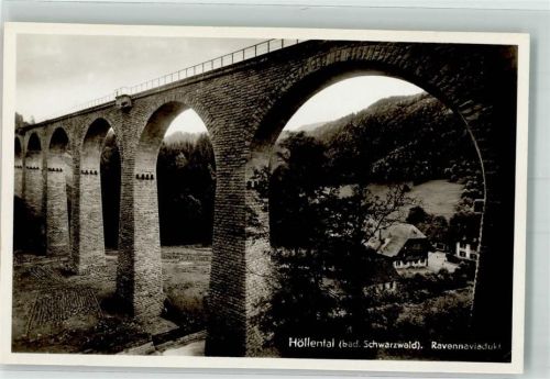 Breitnau Ravennaviadukt im Höllental