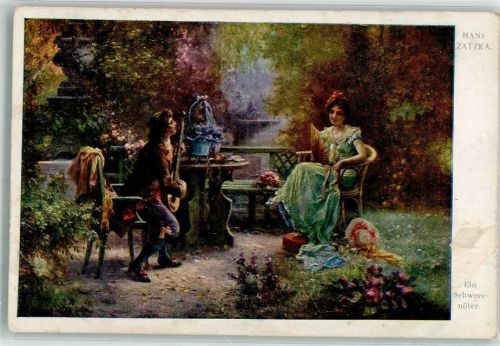 1918 Ein Schwerenöter Galerie Wiener Künstler Nr. 881 W.R.B. u.Co.