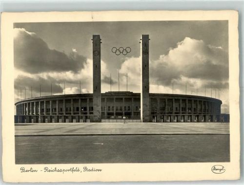 Charlottenburg Olympiastadion auf dem Reichssportfeld Verlag Stengel & Co.