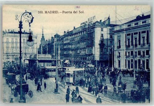 Madrid Straßenbahn Puerto del Sol