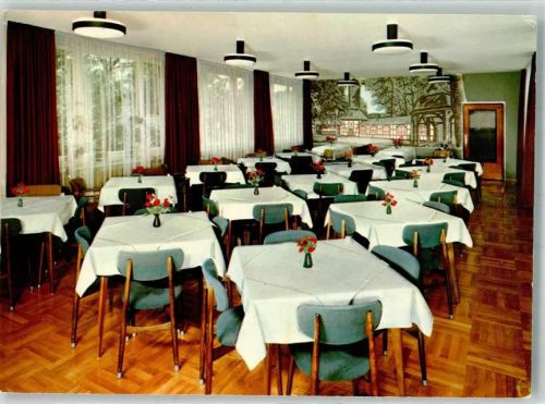 Bad Salzhausen Sanatorium Bergfreid Klinik Speisesaal