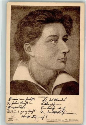 1914 sign. Tischbein A.W. F.A. Ackermann`s Kunstverlag Serie 116 Nr. 1457
