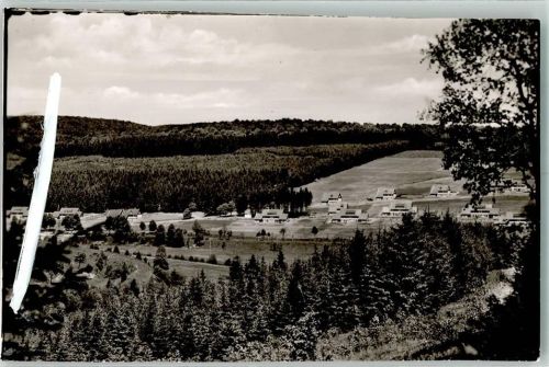 Röspe Gasthas Pension zum Röspetal Foto Original aus Archiv eines Ansichtskartenverlags
