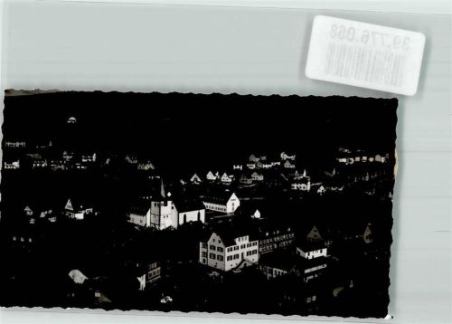 Höchst Fliegeraufnahme des Ortes mit der Klosterkirche Foto Original aus Archiv eines Ansichtskartenverlags Ort handschriftlich