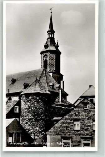 Arzberg Ev. Kirche Pulverturm