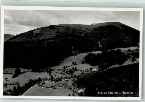 Multen mit Gasthaus Pension Belchen-Multen und Belchen