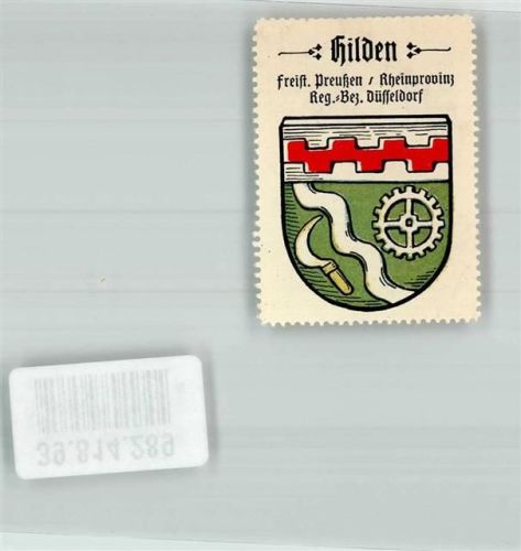 Hilden Freist. Preußen Rheinprovinz Reg. Bez. Düsseldorf