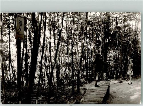 Hofbieber TrimmDich Parcours Foto Original aus Archiv eines Ansichtskartenverlags Ort handschriftlich