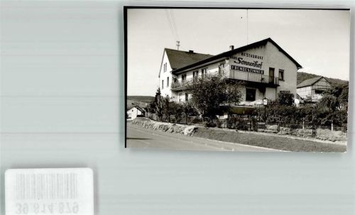 Giershausen Gasthaus Sonnenhof Foto Original aus Archiv eines Ansichtskartenverlags Ort handschriftlich