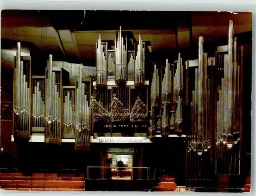 Leipzig 1985 Neues Gewandhaus Schuke Orgel im großen Saal Bild und Heimat